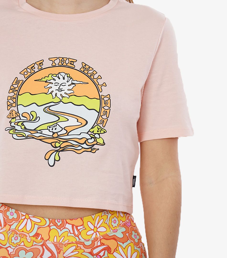 Vans Resort Mix Crop Tee