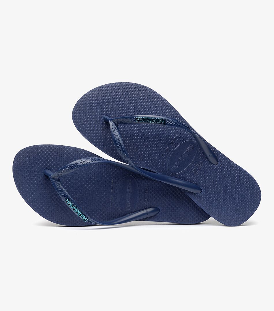 Havaianas Slim Logo Metallic