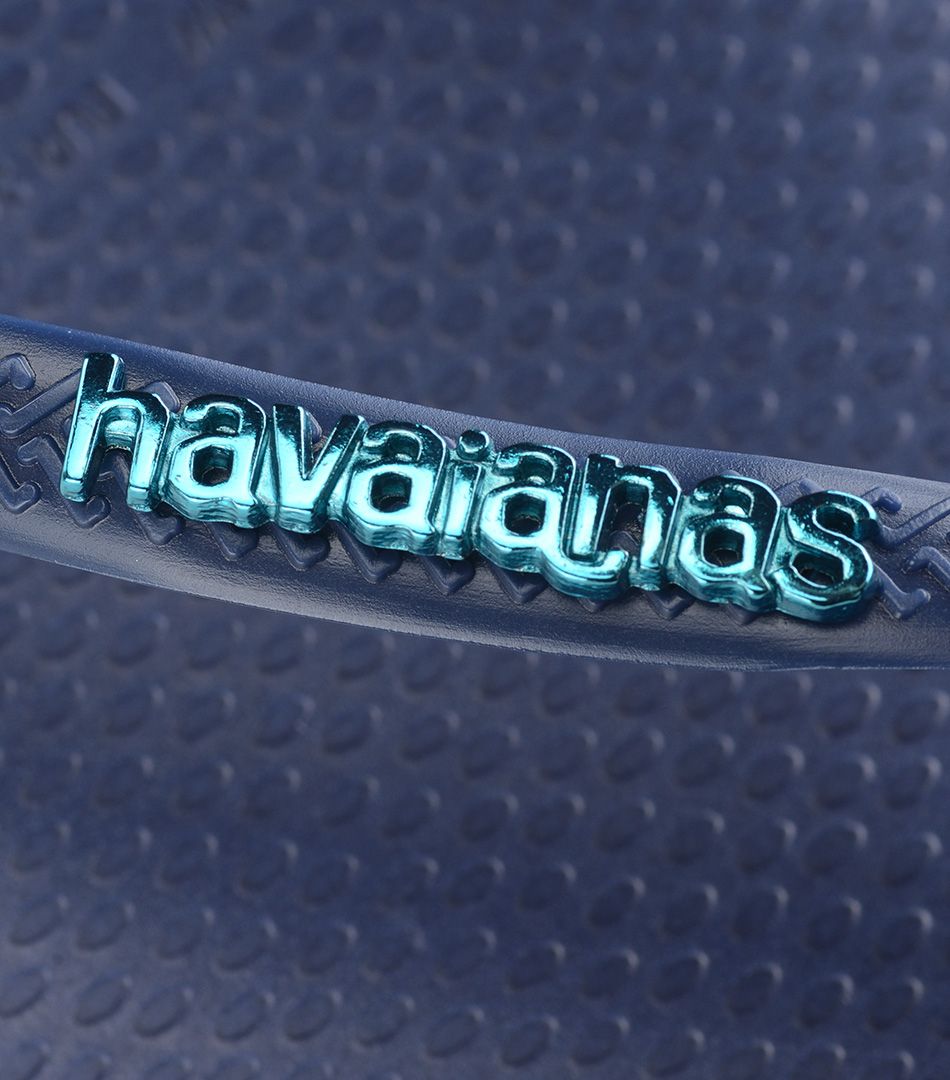 Havaianas Slim Logo Metallic