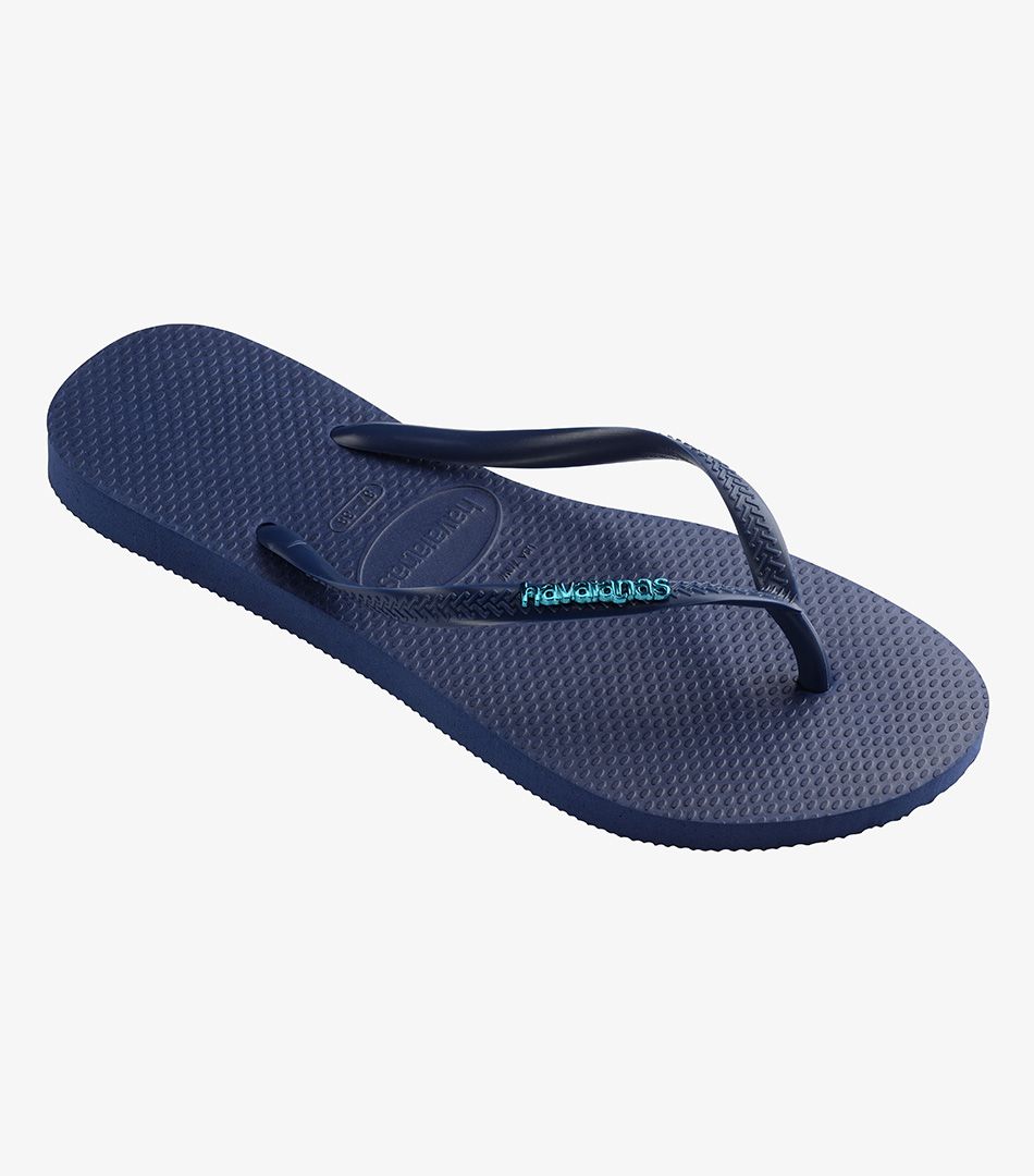 Havaianas Slim Logo Metallic