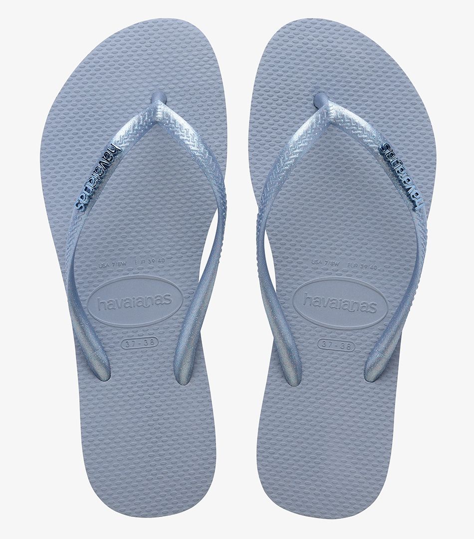 Havaianas Slim Logo Metallic