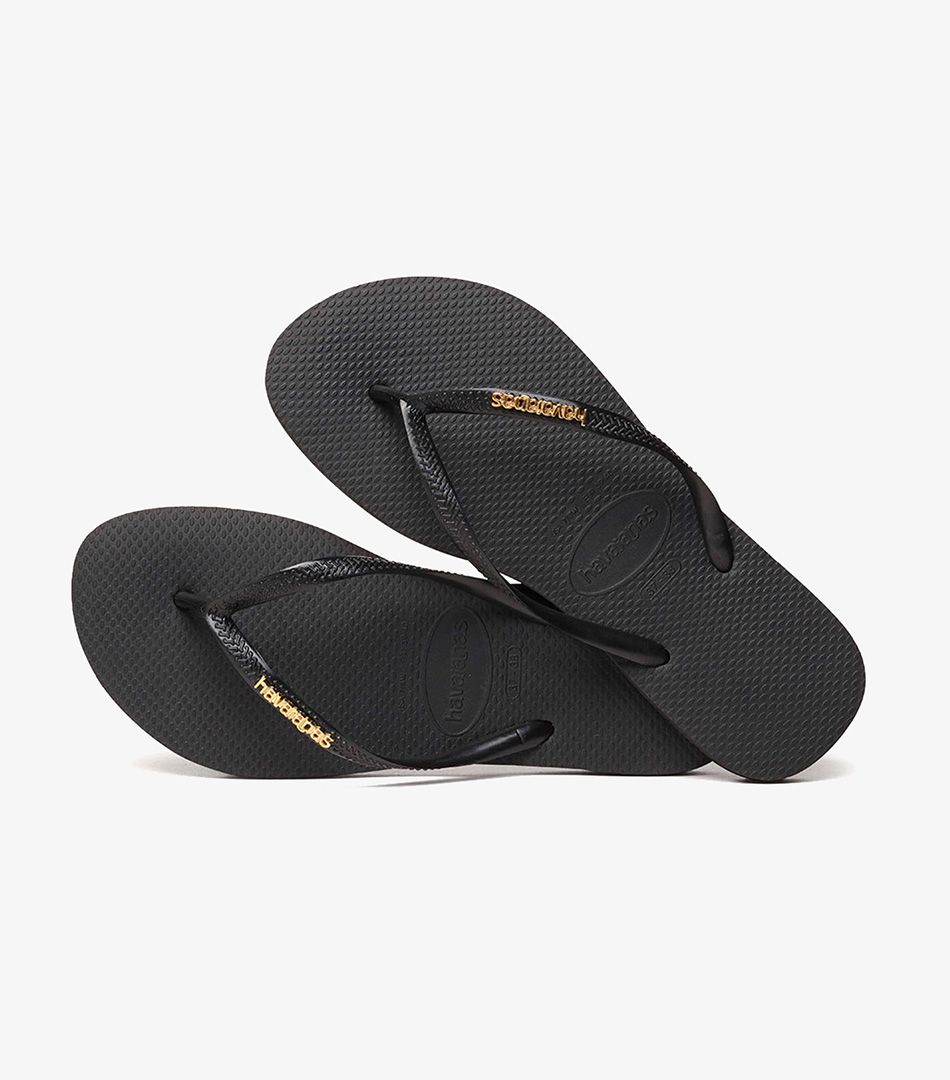 Havaianas Slim Logo Metallic