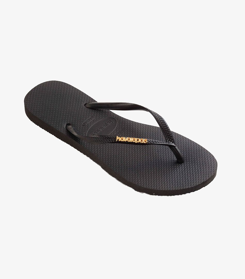 Havaianas Slim Logo Metallic