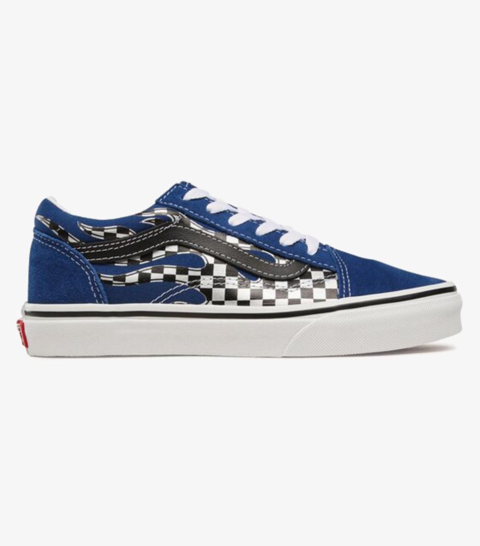 Vans Old Skool Reflect Check Flame