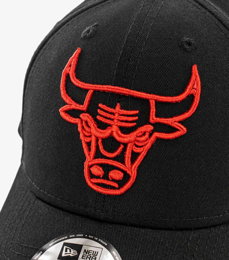 New Era Chicago Bulls Neon Outline 9FORTY Adjustable Cap