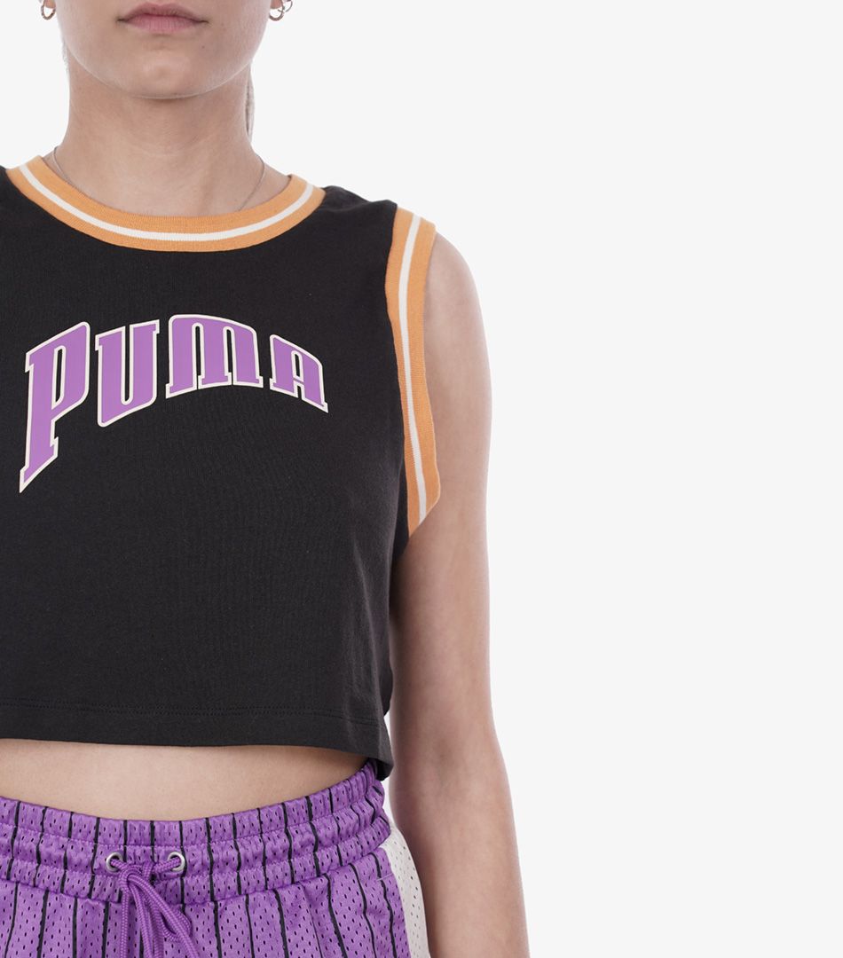 Puma Team For The Fanbase Graphic Cropped Tee