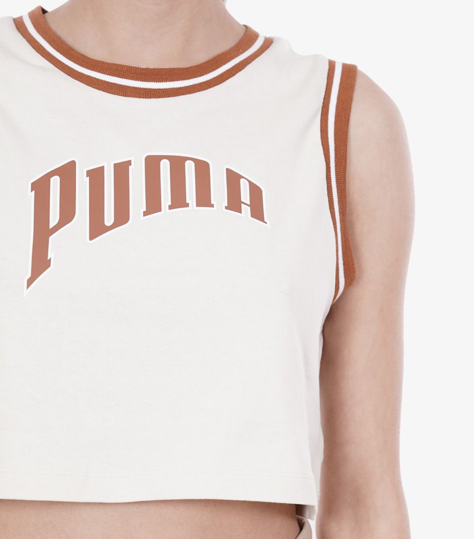 Puma Team For The Fanbase Graphic Cropped Tee