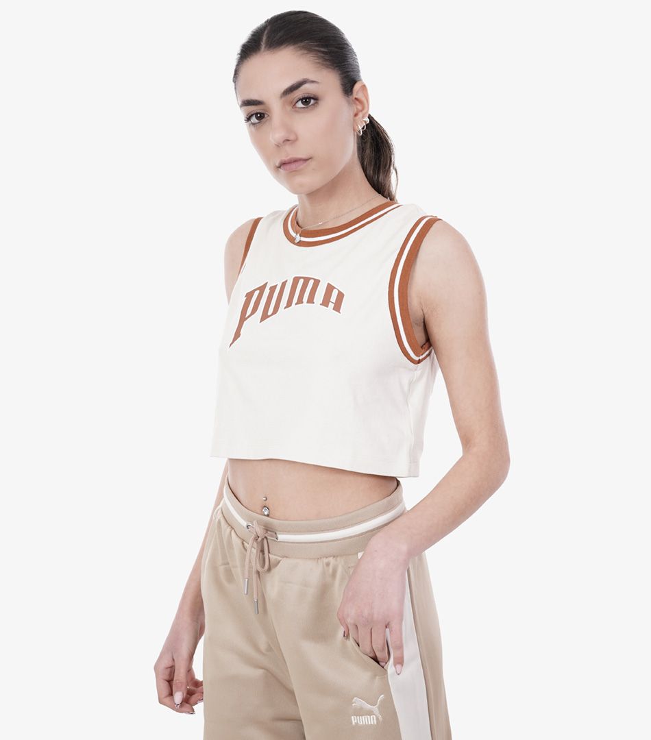 Puma Team For The Fanbase Graphic Cropped Tee