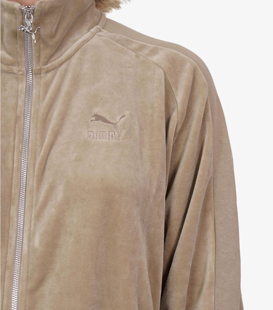 Puma T7 Oversized Velour Track Jacket