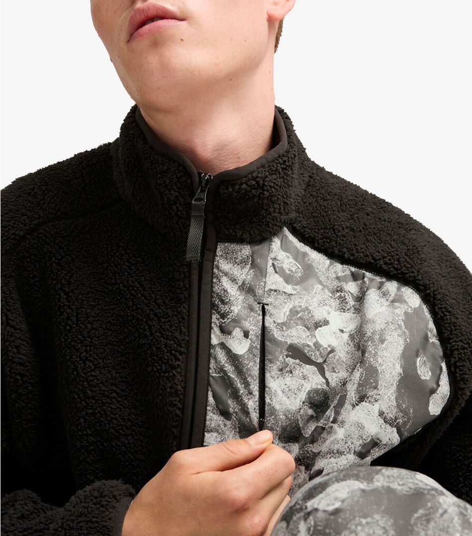 Puma PUMATECH Sherpa Track Jacket