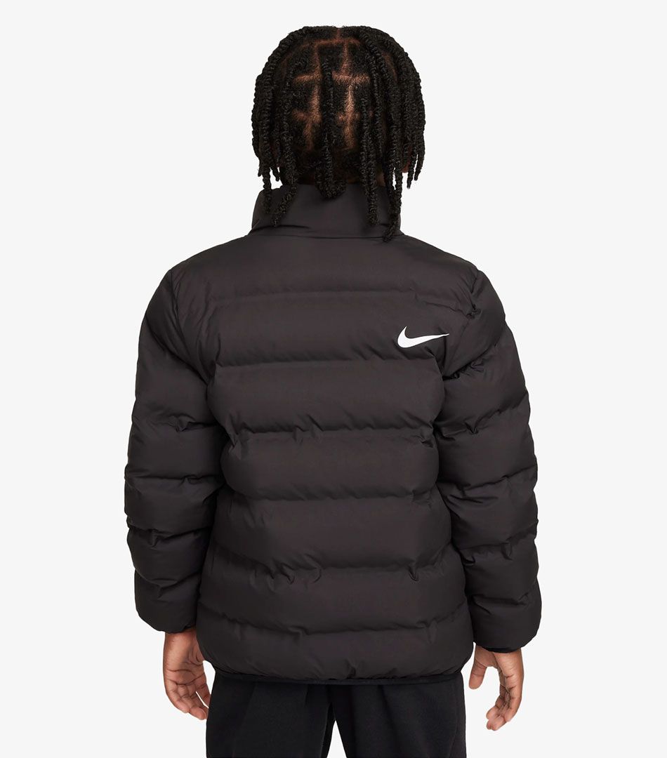 Nike Wrapped Swoosh Debossed Quilted Jacket