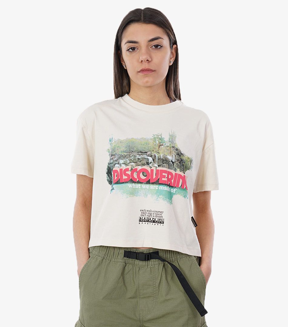 Napapijri S-Cenepa Crop Tee