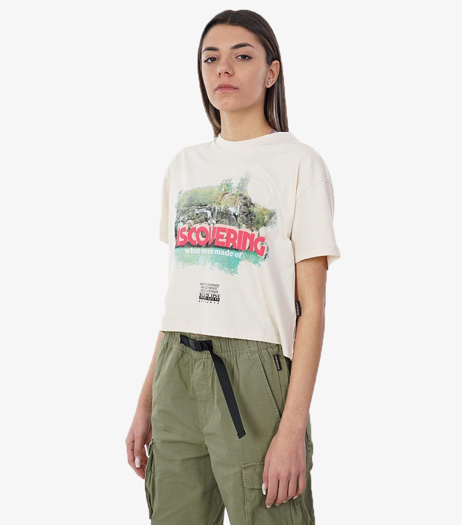 Napapijri S-Cenepa Crop Tee