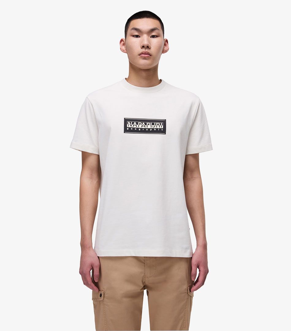 Napapijri Box Logo Short Sleeve T-Shirt