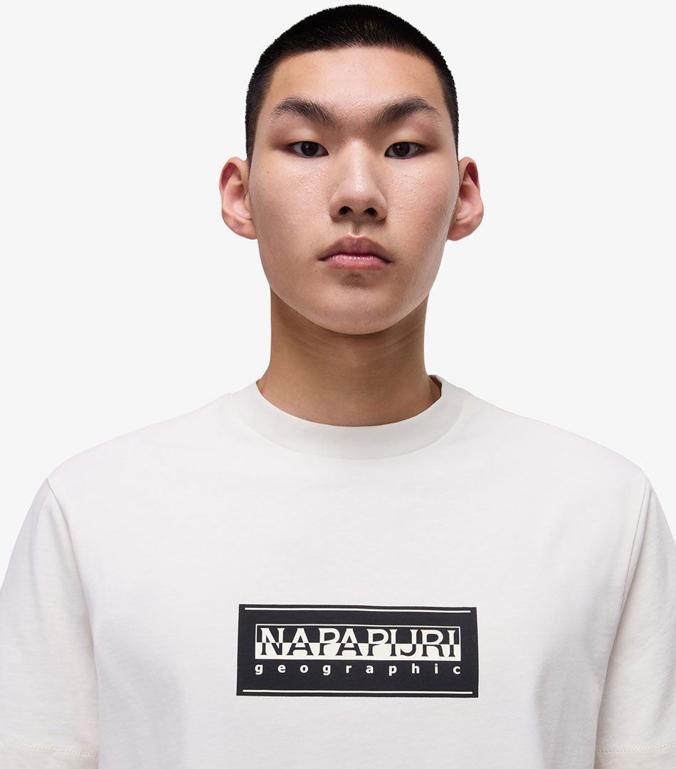Napapijri Box Logo Short Sleeve T-Shirt