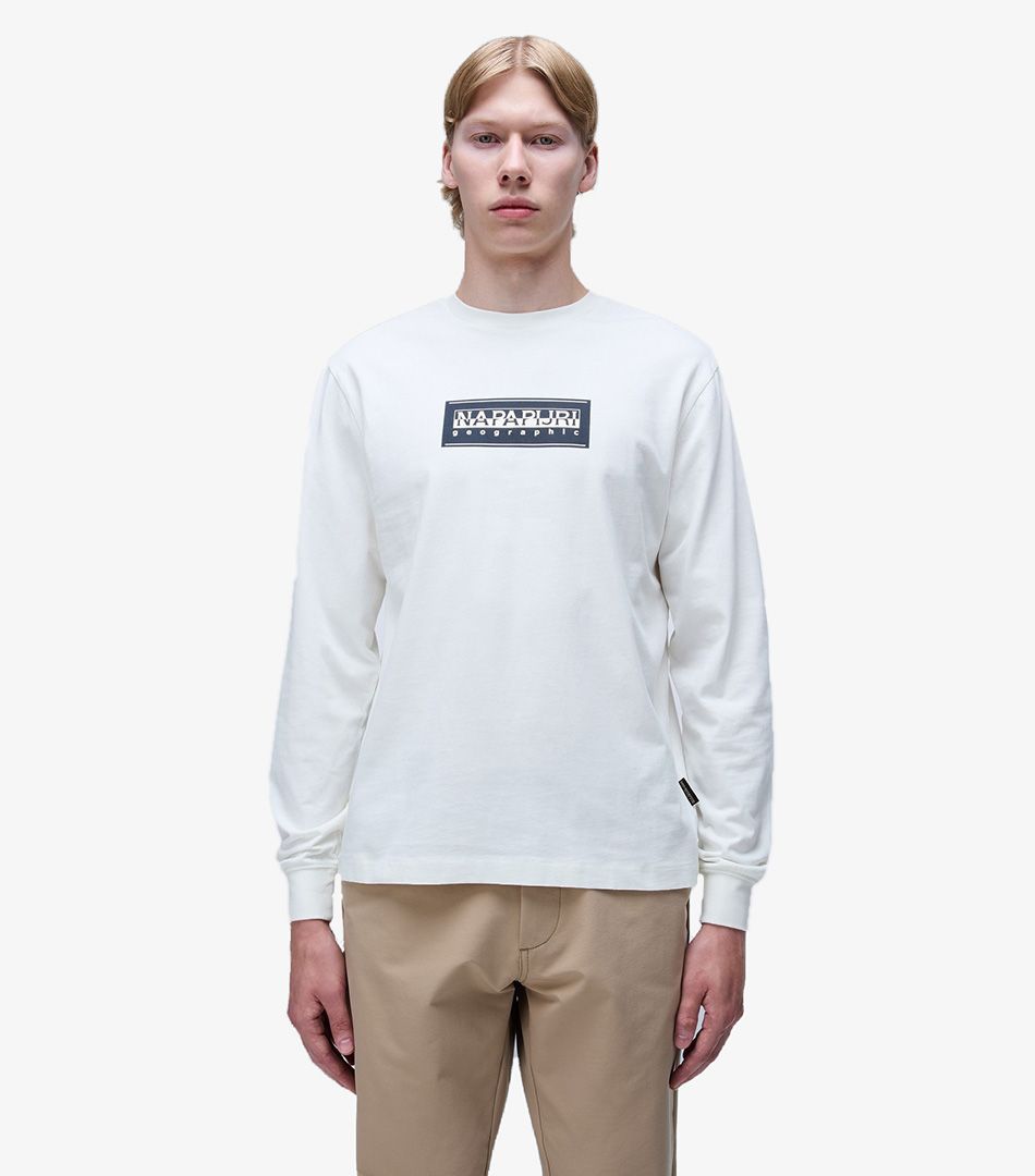 Napapijri S-Box Logo L/S Tee
