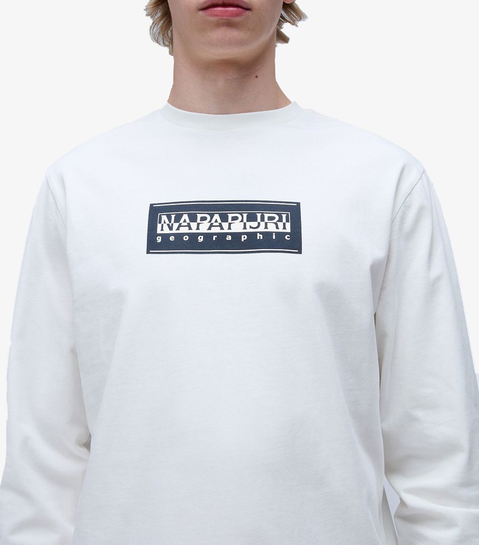Napapijri S-Box Logo L/S Tee