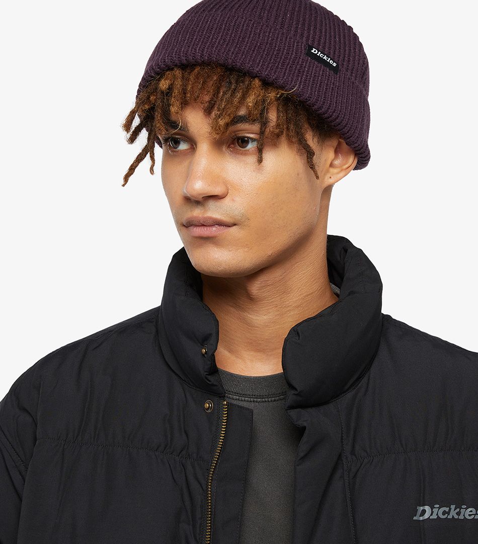 Dickies Woodworth Beanie Plum Perfect