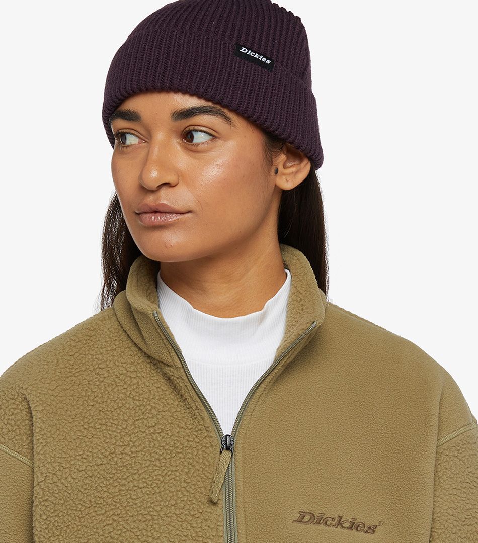 Dickies Woodworth Beanie Plum Perfect