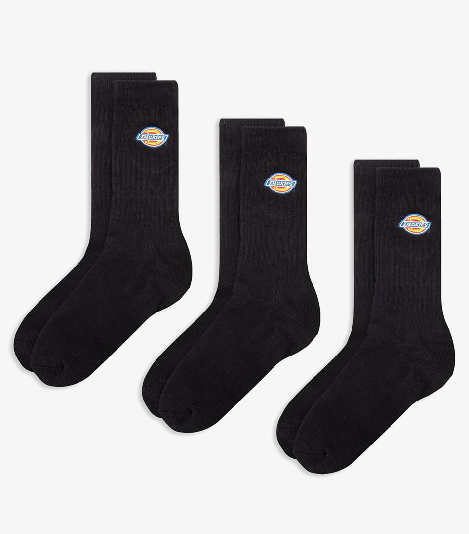 Dickies Valley Grove Embroidered Socks x3