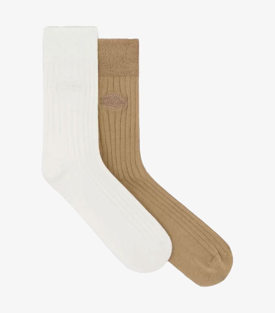 Dickies Rib 2 Pack Socks