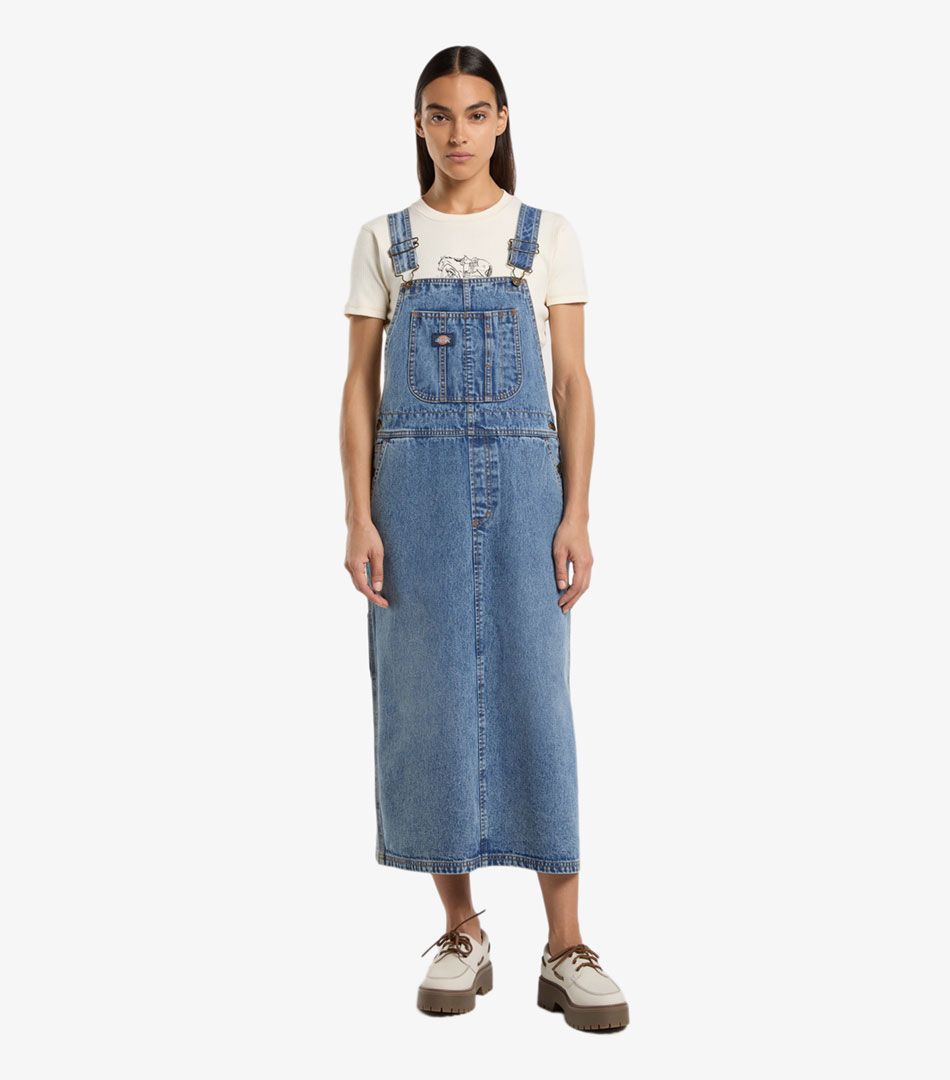 Dickies Bib Long Overall Dress