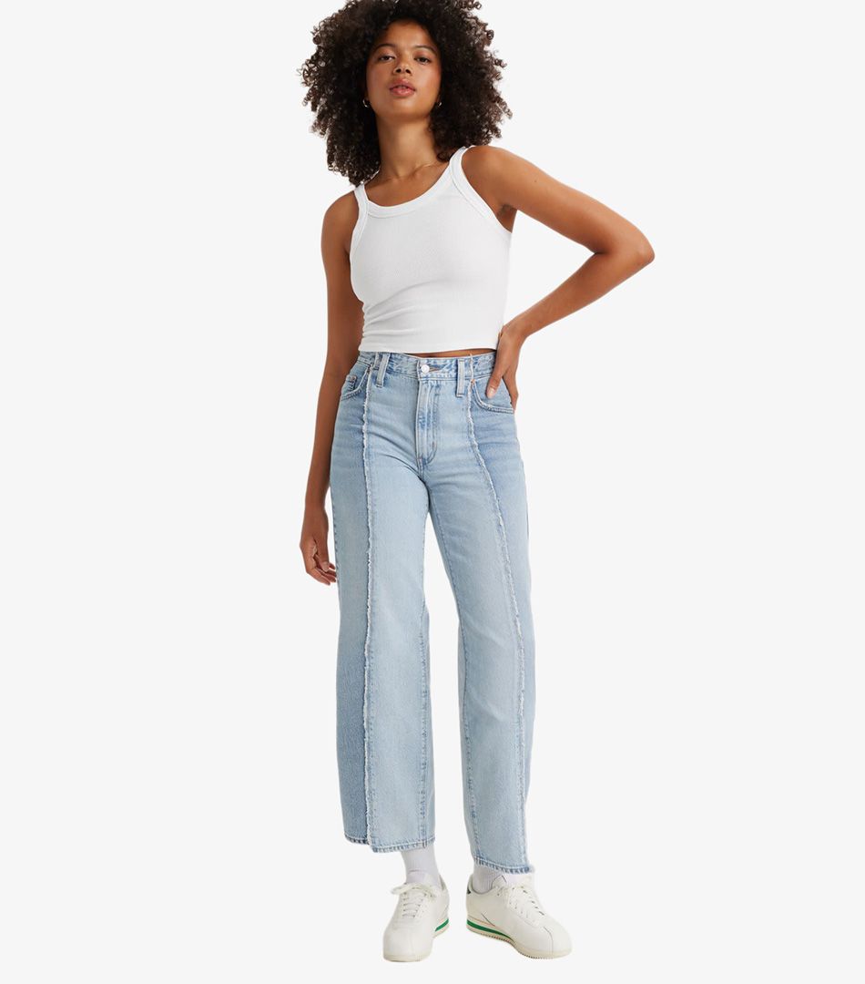 Levi's® Recrafted Baggy Fit Crop Jeans