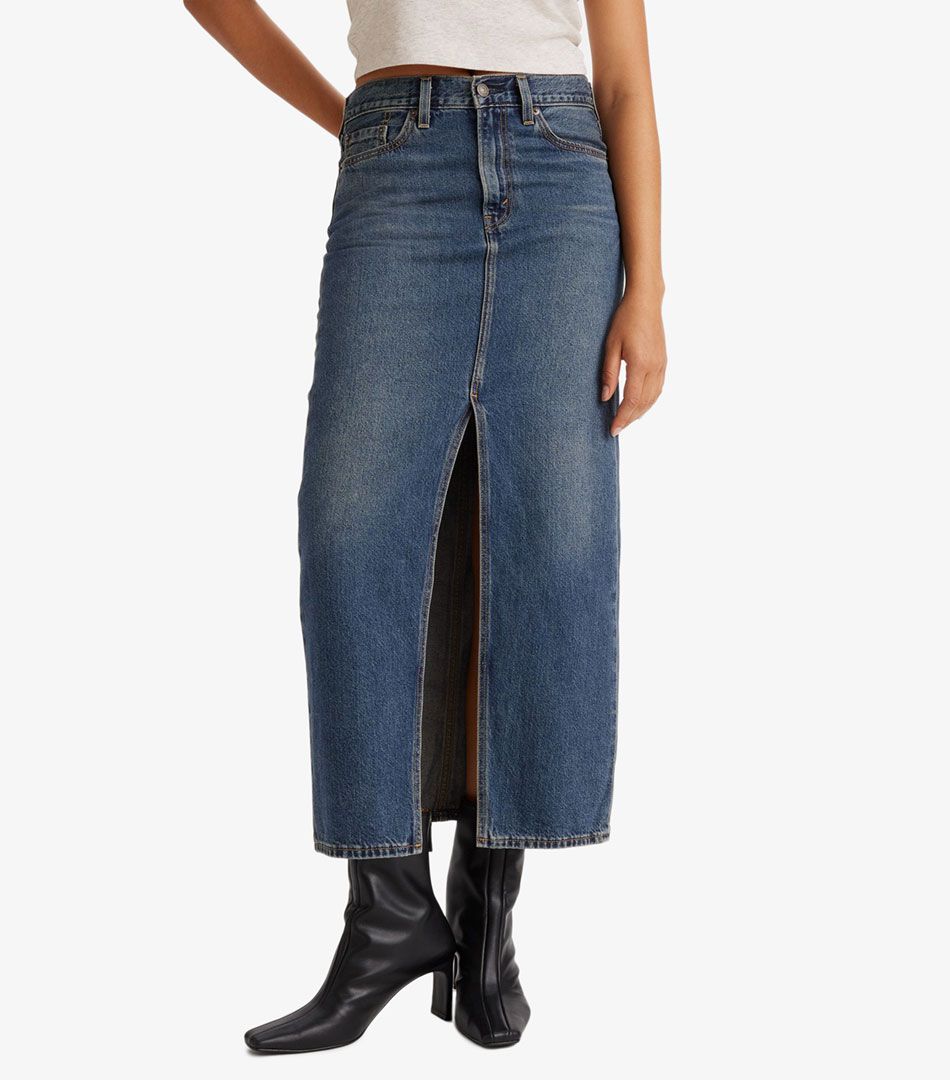 Levi's® Ankle Column Skirt