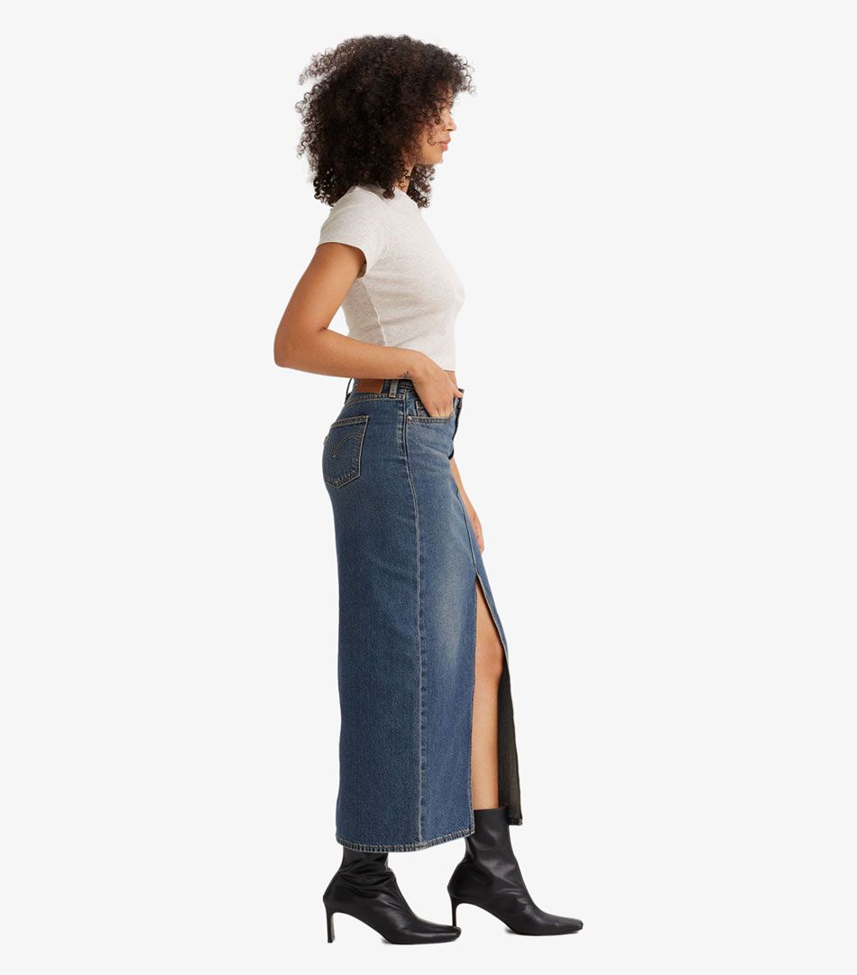 Levi's® Ankle Column Skirt