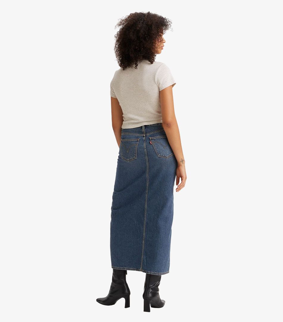 Levi's® Ankle Column Skirt