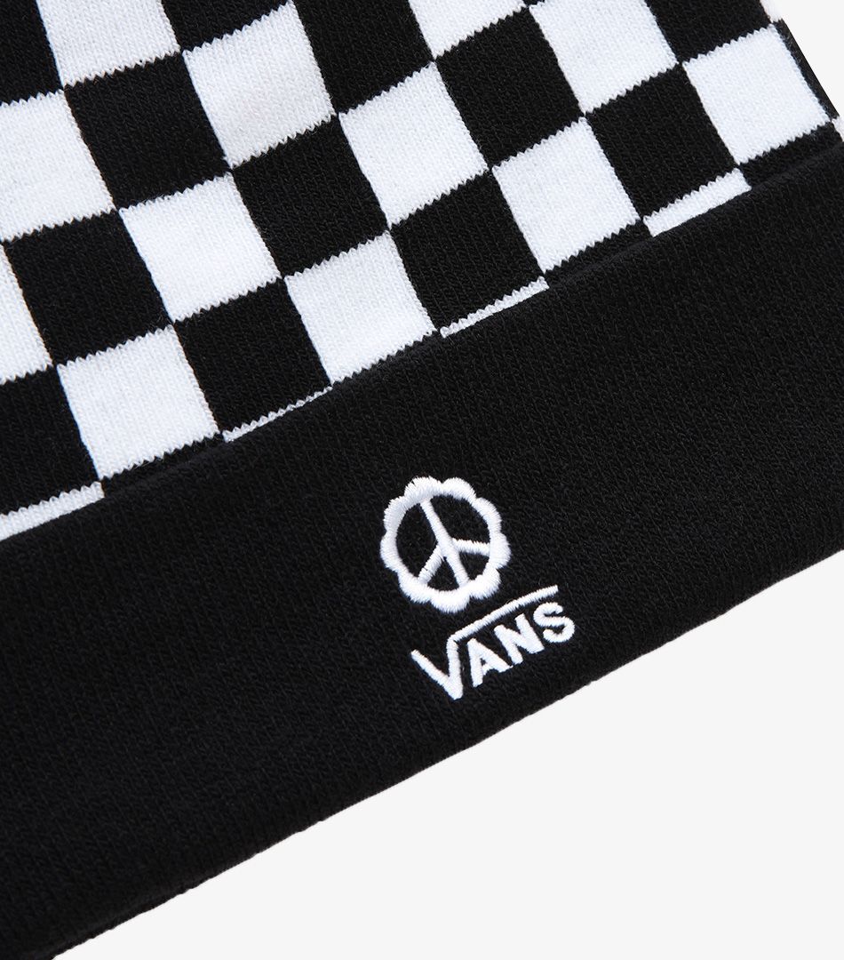 Vans Breakin Out Beanie Peace Check