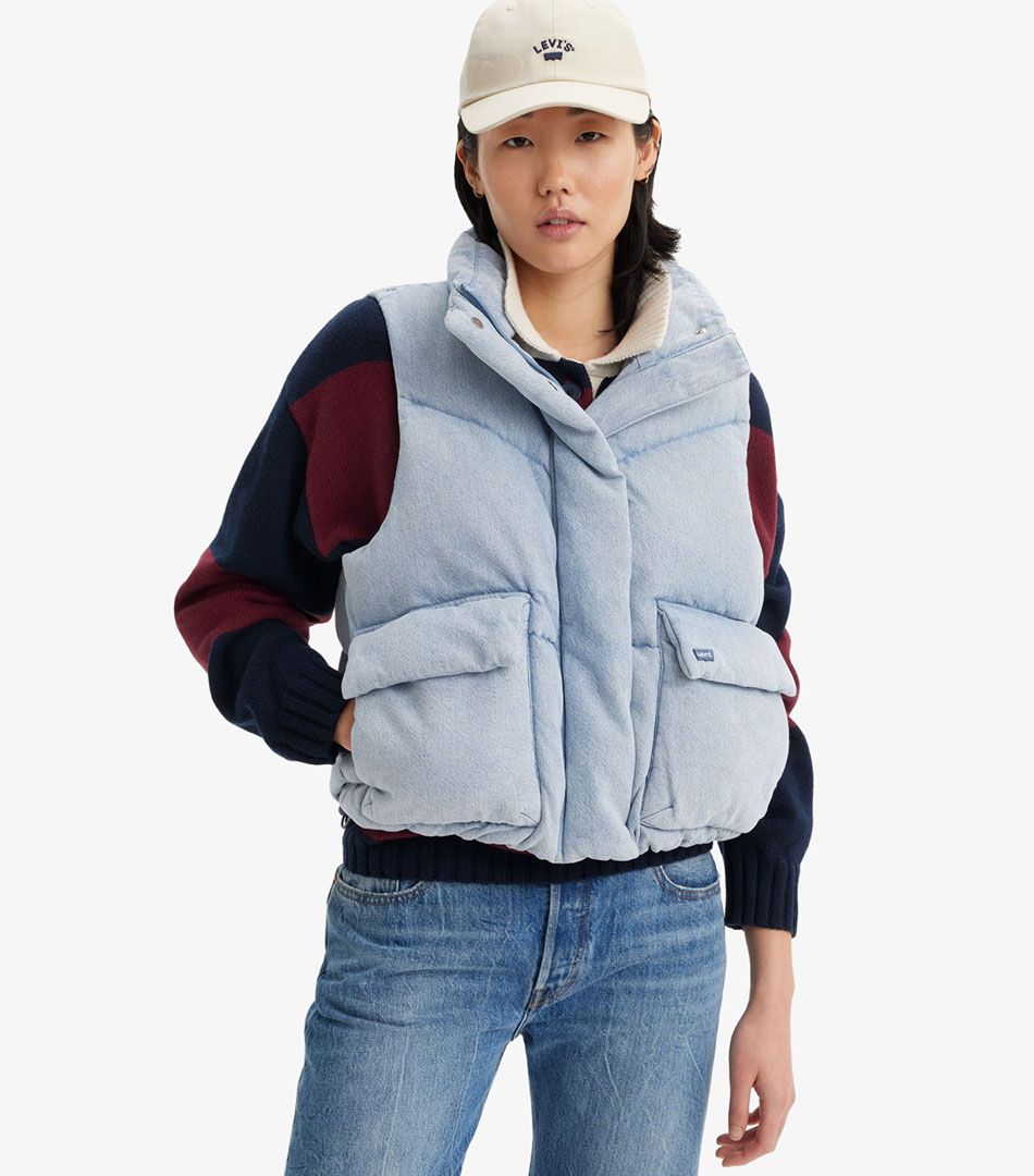 Levi's® Western Bubble Vest