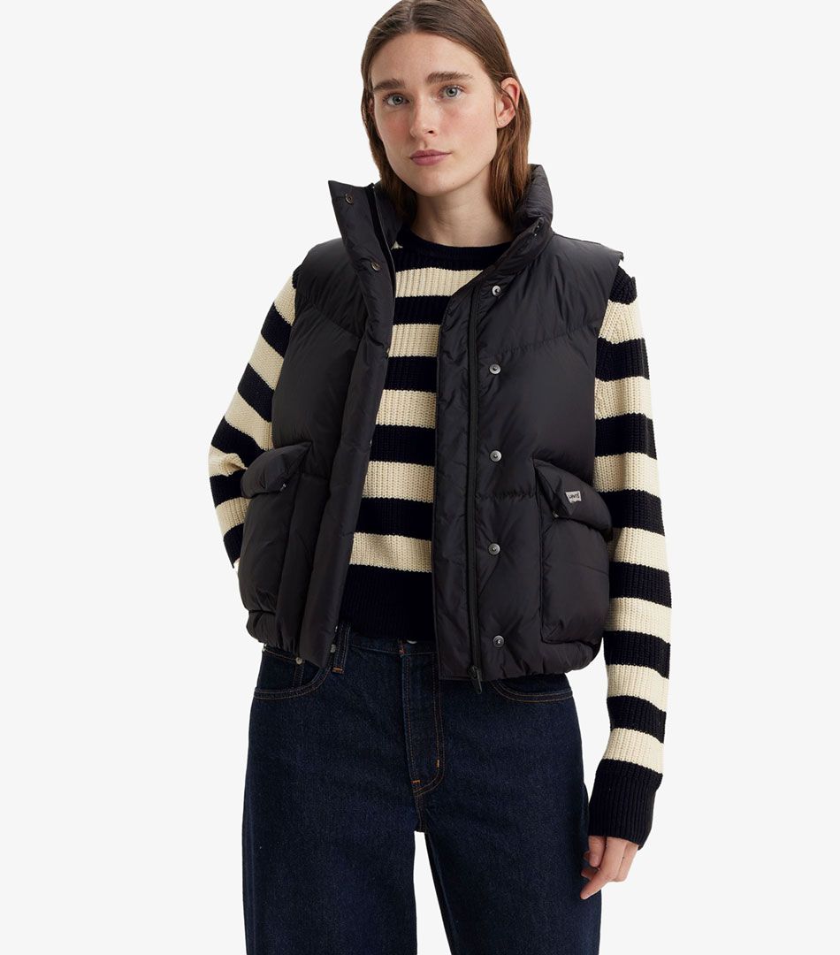 Levi's® Western Bubble Puffer Vest