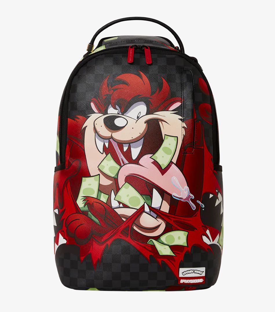 Sprayground Loony Tunes Taz Eat Sharkmouth Backpack  Casual Ρούχα,  Παπούτσια & Αξεσουάρ