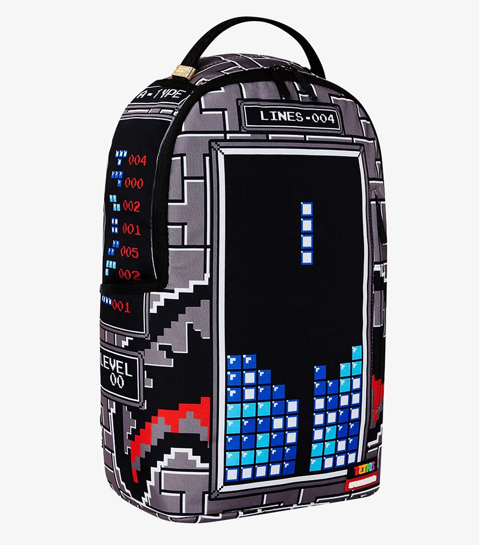 Sprayground Tetris Shark Game Dlxsr Backpack
