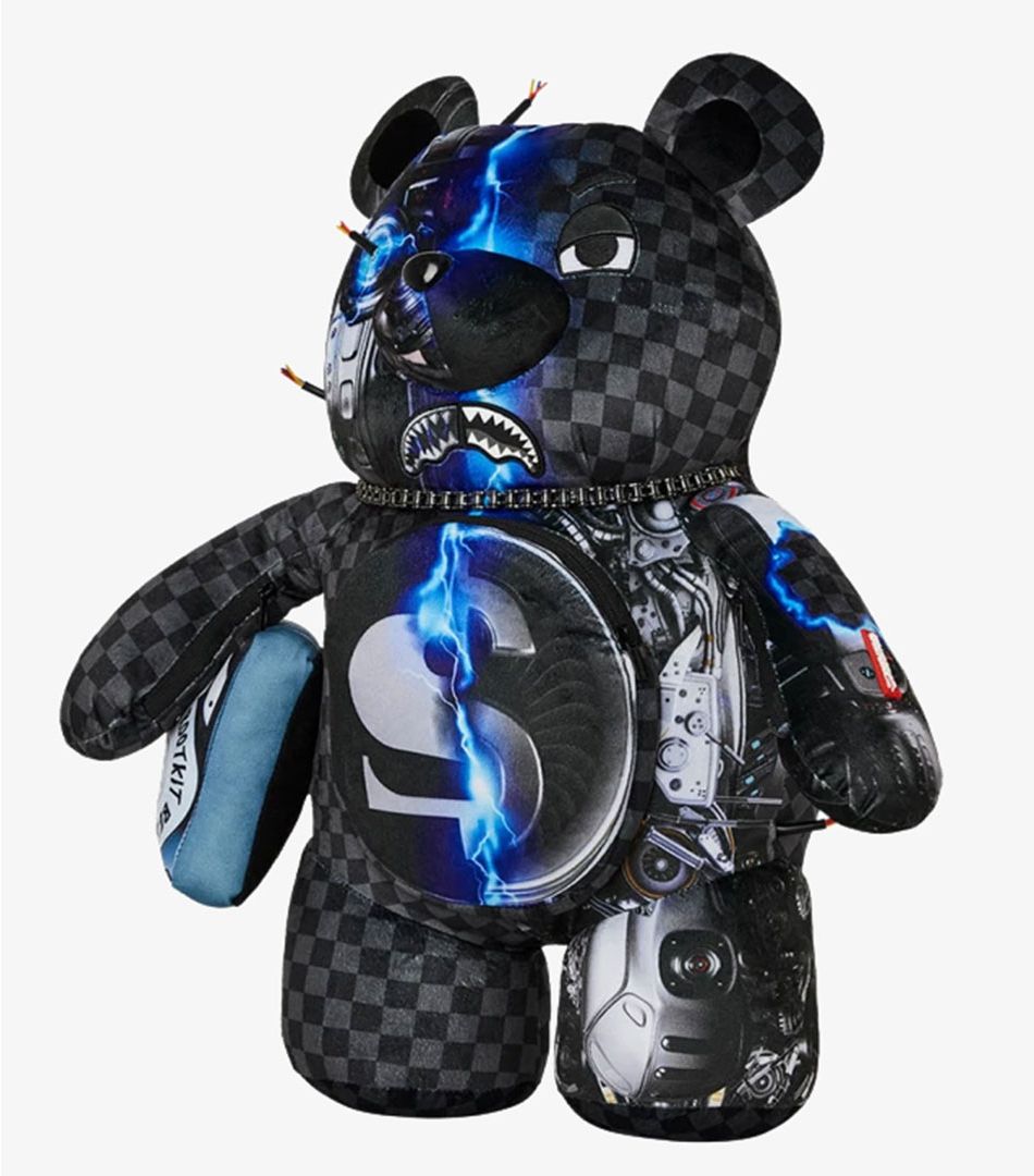 Sprayground Cyborg Bear Backpack