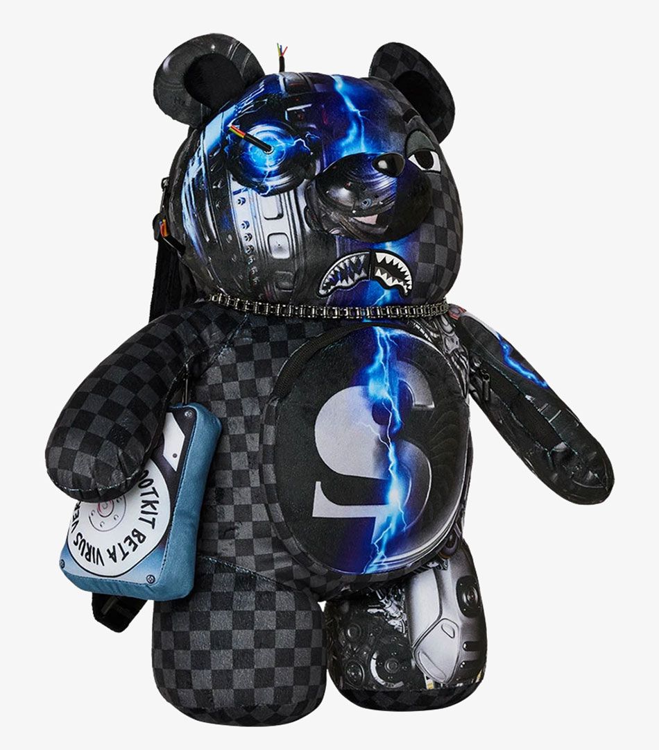 Sprayground Cyborg Bear Backpack