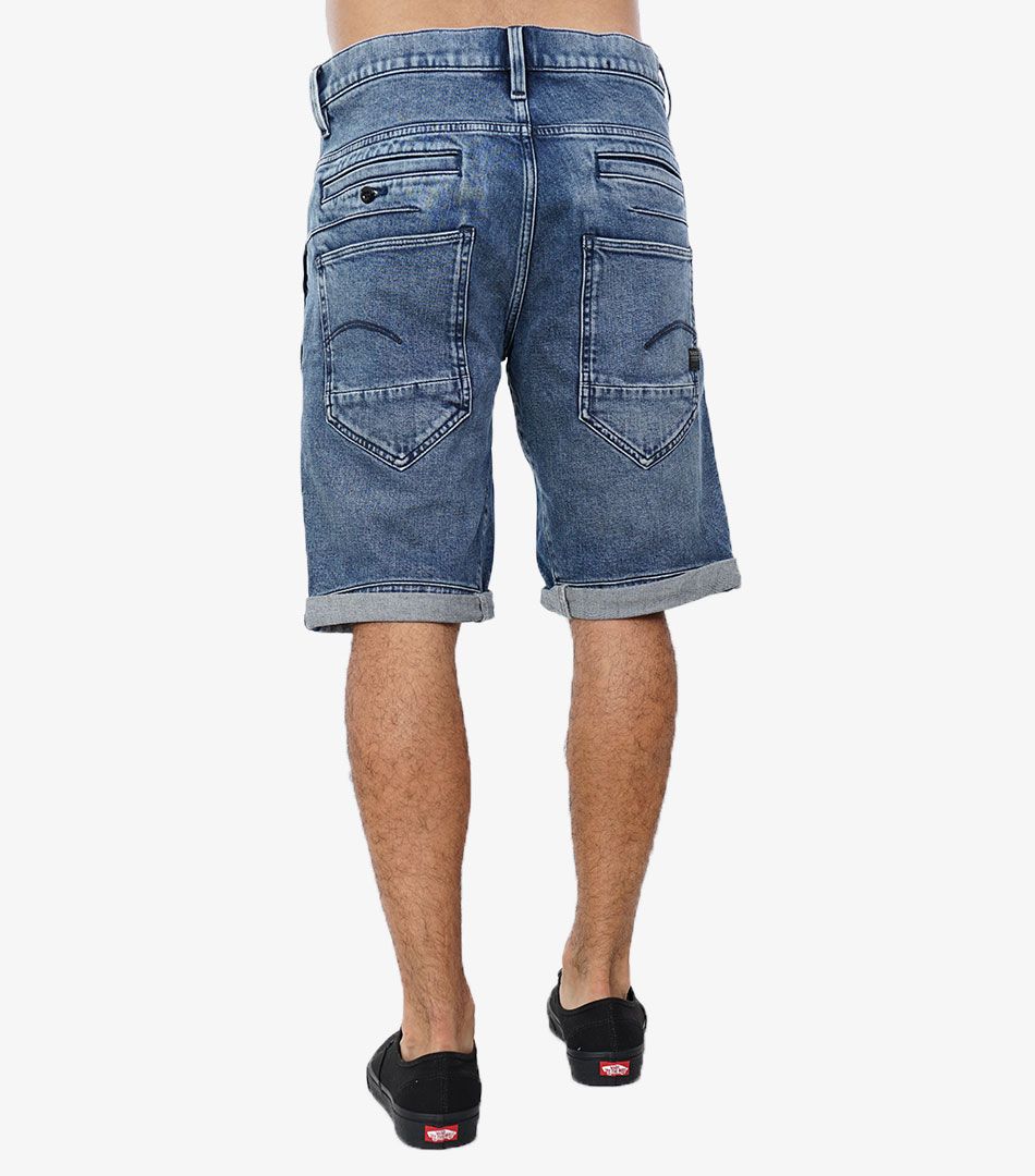 G-Star D-Staq 3D Shorts - Medium Aged Denim