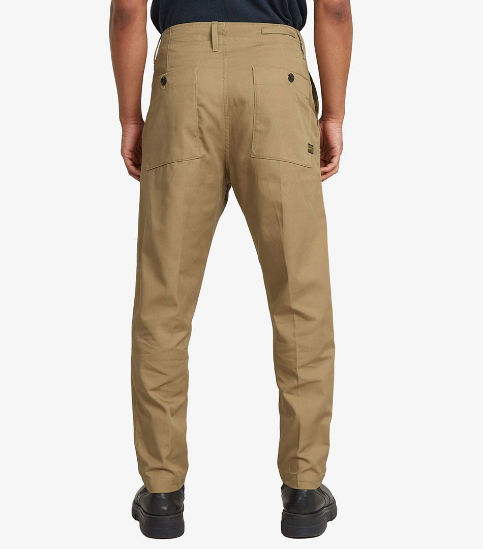 G-Star Pleated Chino Relaxed Tapered