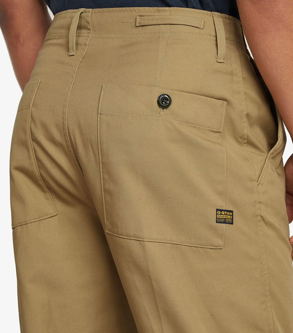 G-Star Pleated Chino Relaxed Tapered