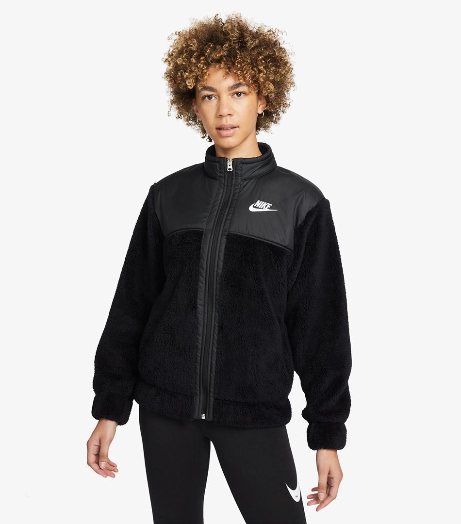 Nike plush fleece jacket best sale