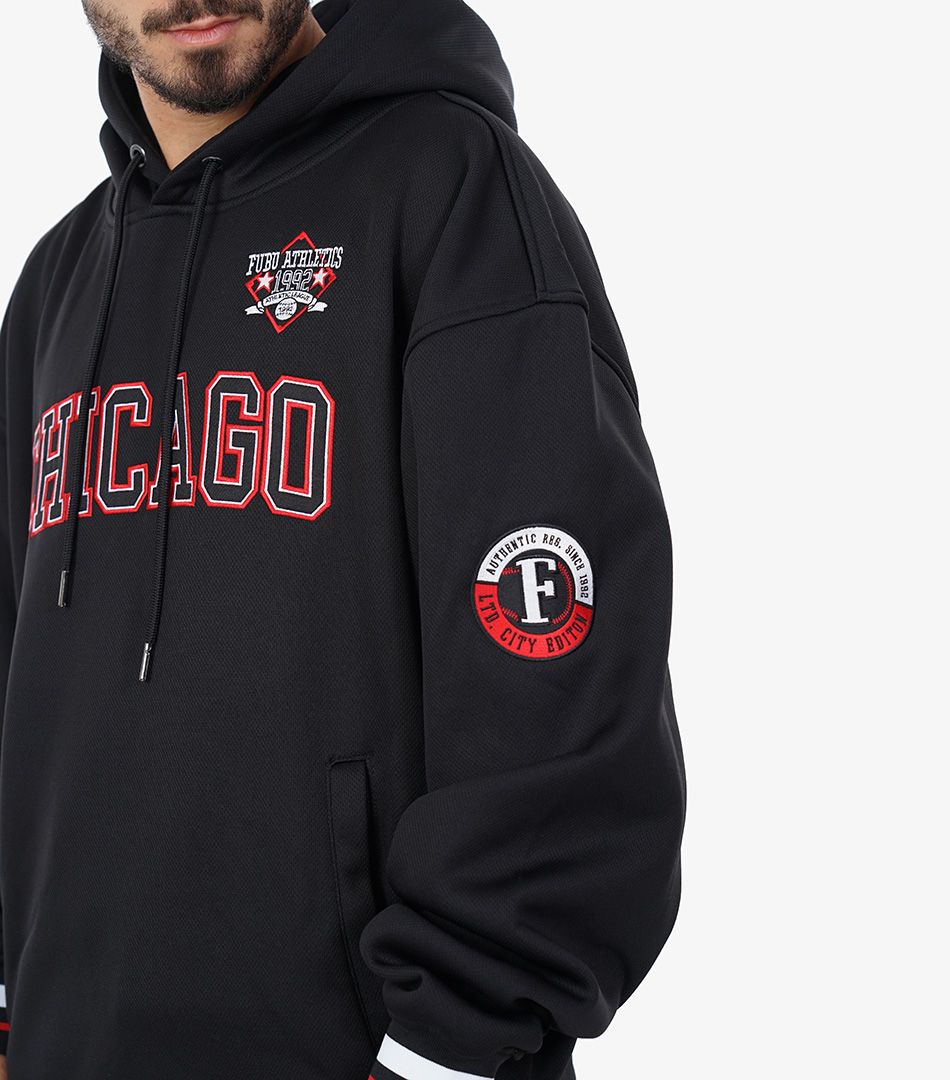 Fubu Athletics Chicago Mesh Hoodie