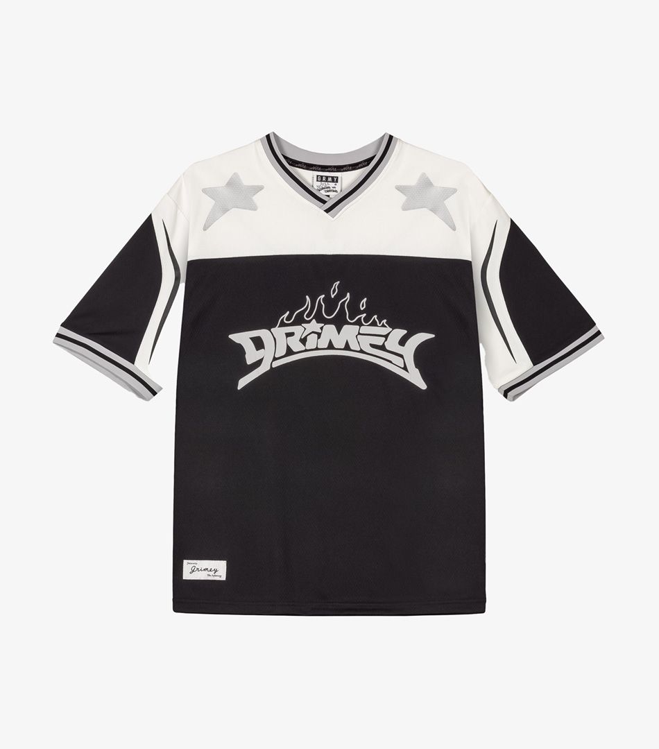 Grimey Infamous Deeper V Neck Oversize