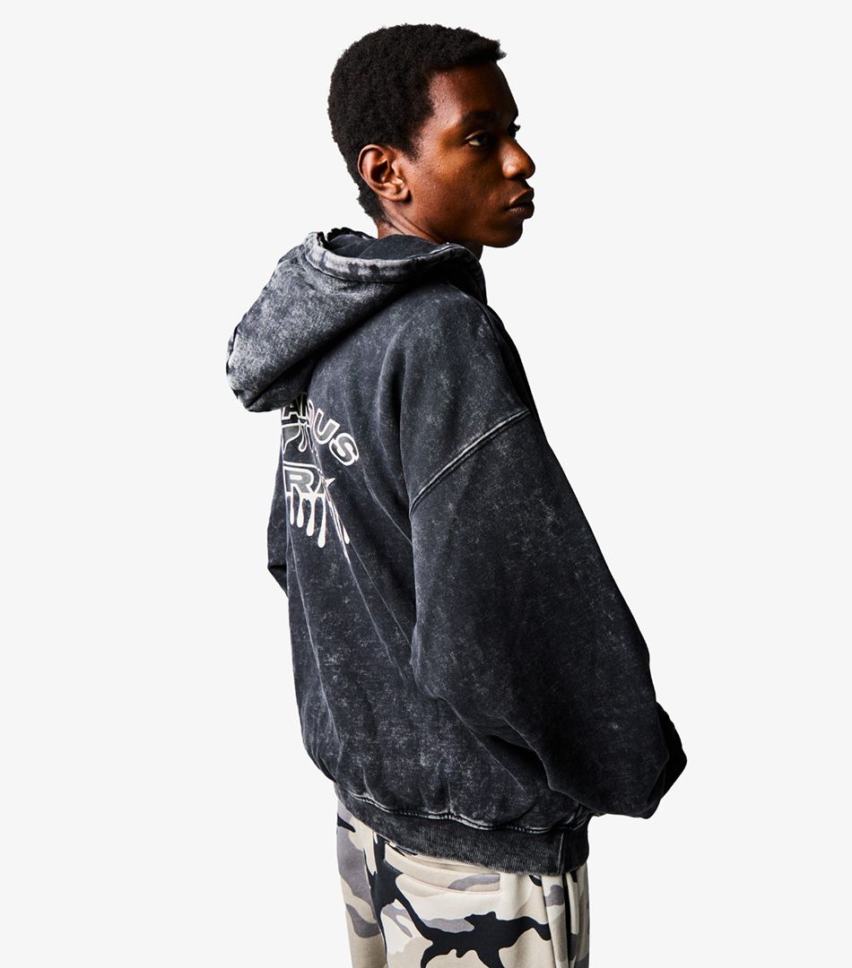 Grimey Follow The Dollar Washed Vintage Hoodie