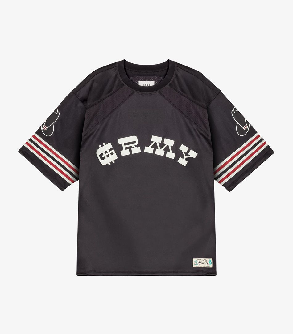 Grimey Lone Hand Mesh Football Jersey
