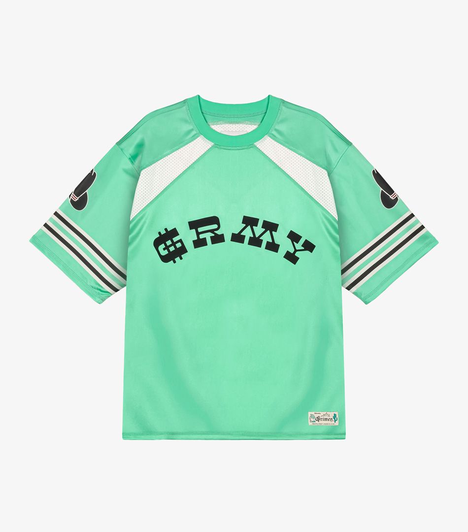 Grimey Lone Hand Mesh Football Jersey