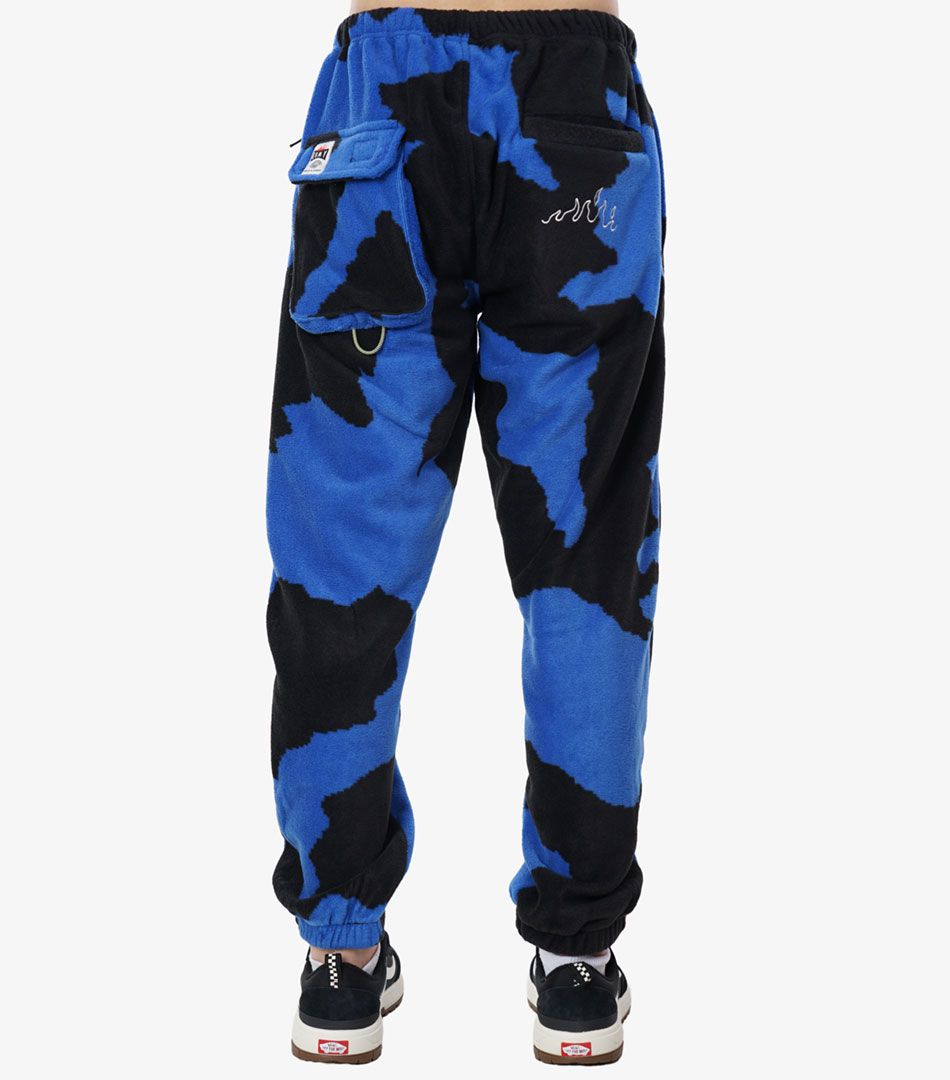 Grimey Back At You Allover Print Polar Fleece Track Pant