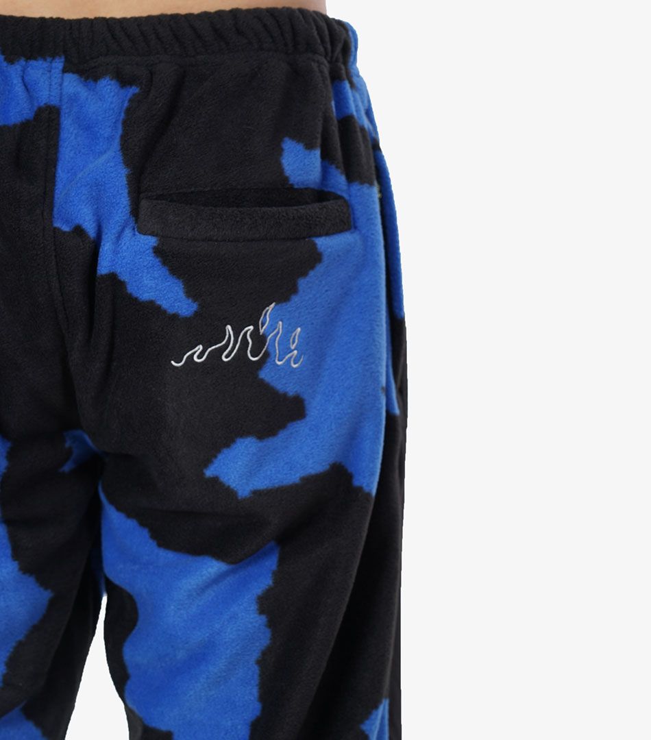 Grimey Back At You Allover Print Polar Fleece Track Pant