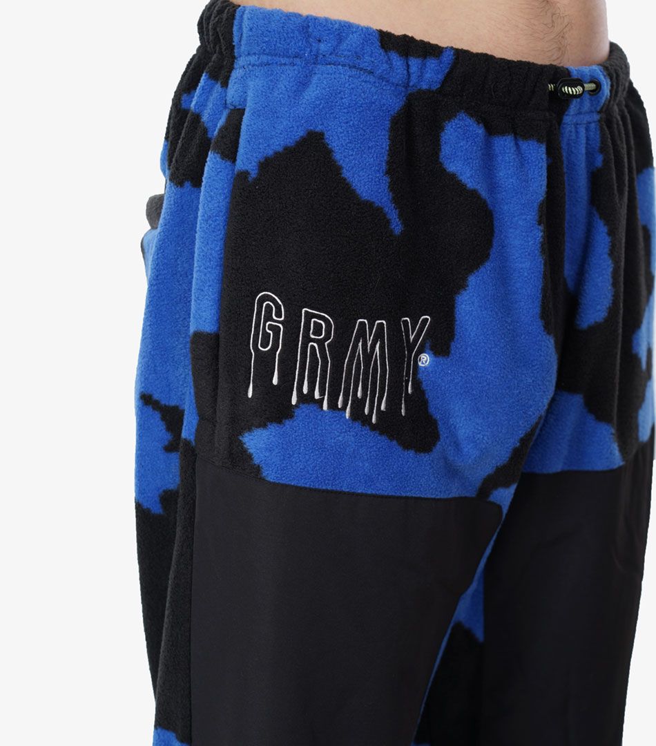 Grimey Back At You Allover Print Polar Fleece Track Pant