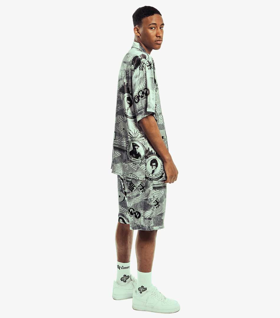 Grimey Supastar Satin Shorts
